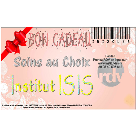 Bon cadeau valeur 100 euros