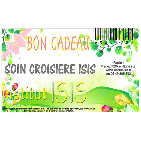 Bon cadeau Croisière Isis