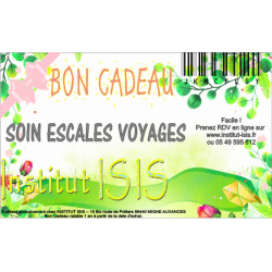 Bon Cadeau Escales Voyages